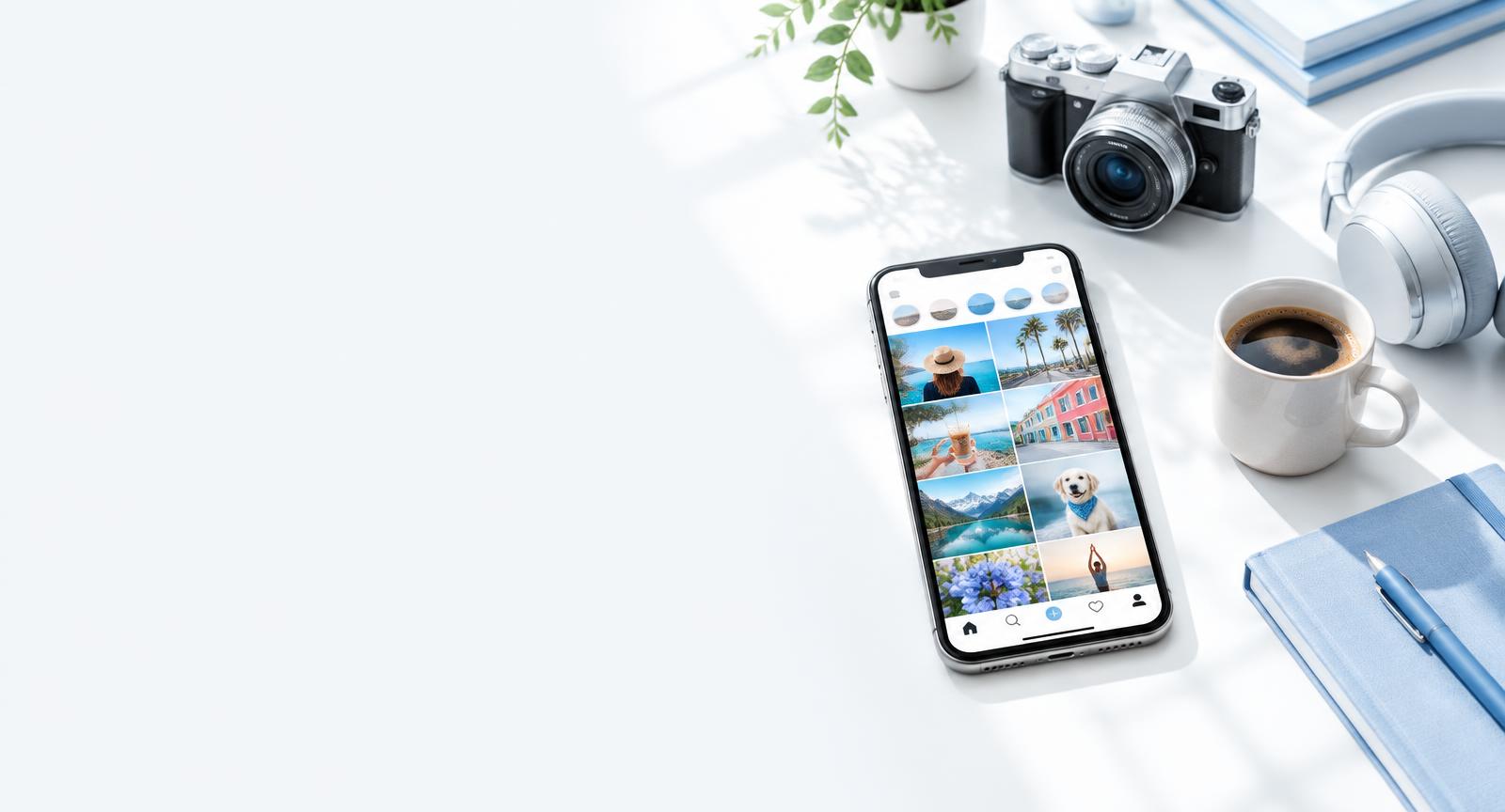 Social media creator workspace